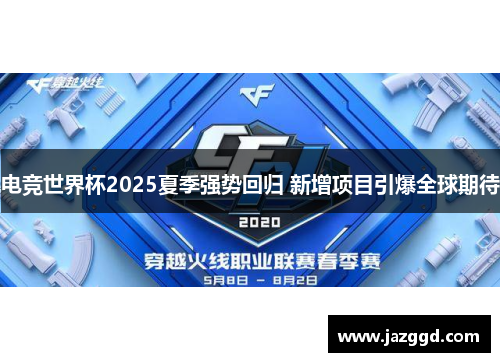 电竞世界杯2025夏季强势回归 新增项目引爆全球期待 电竞世界杯2025夏季强势回归 新增项目引爆全球期待